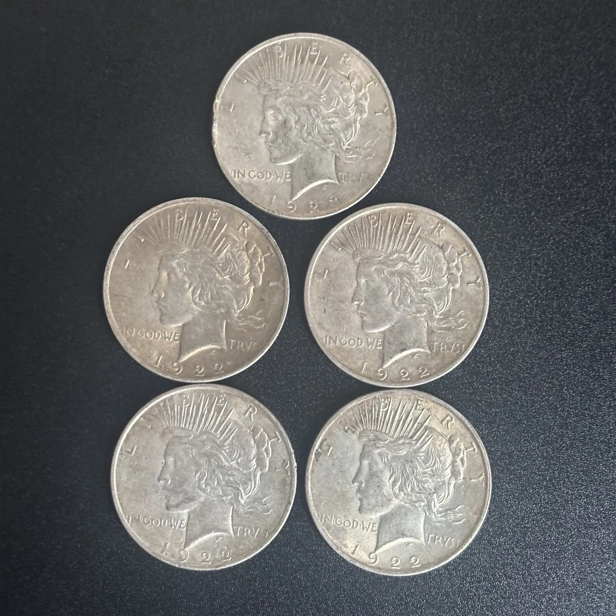 未经认证银1922 年和平元(1921-1935) | eBay