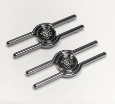 Versace VE 3346 VE 3347 Eyeglasses Gunmetal Replacement Temple Side Logo Genuine