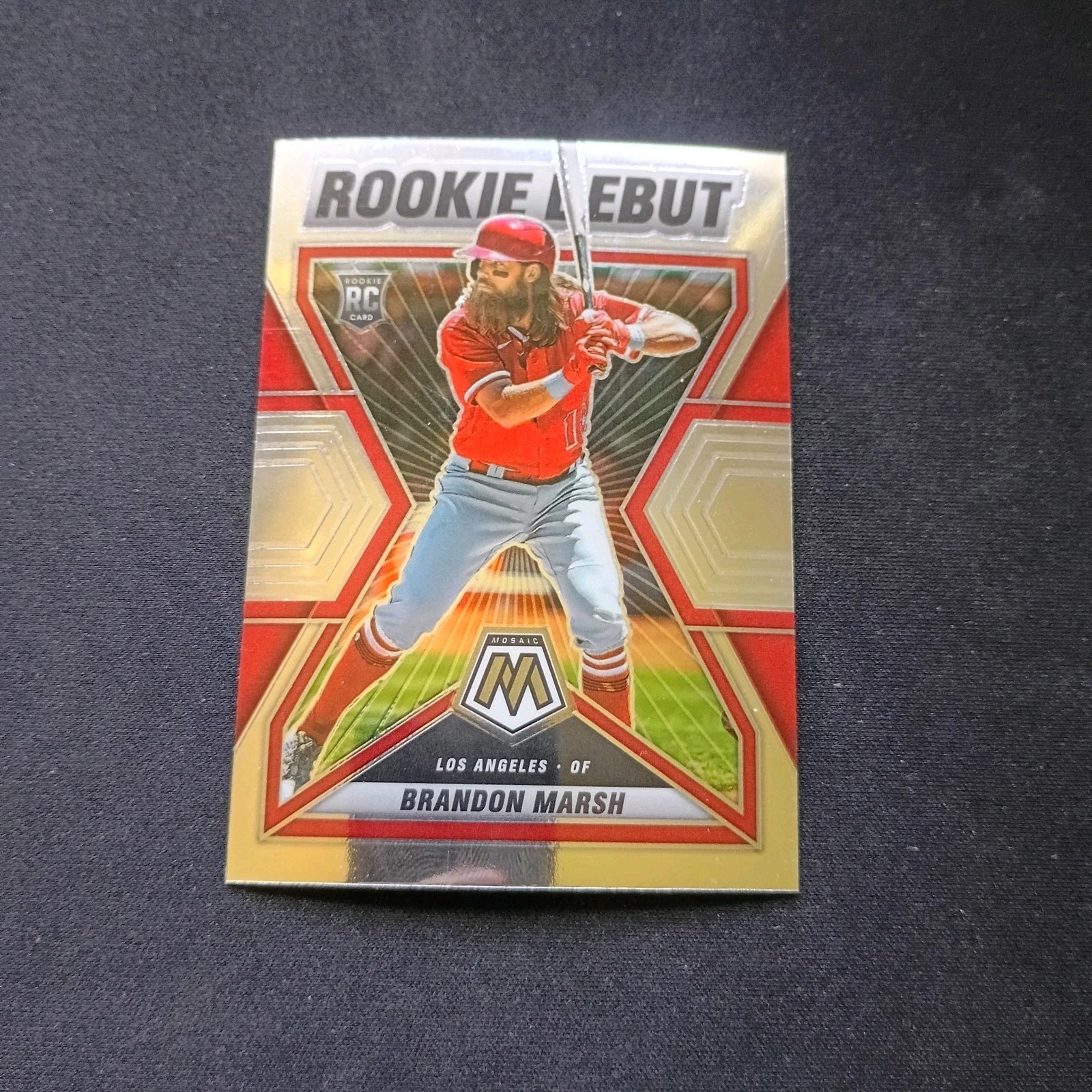 2022 Panini Mosaic - Rookie Debut Brandon Marsh #RD-3 (RC)