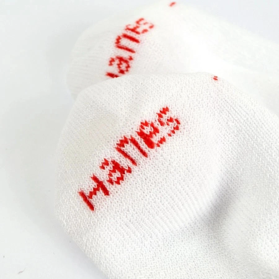 Calcetines Supreme Hanes Crew - Blanco Paquete de 4 Talla 6-12 Auténticos Envío Rápido Gratis Foto 4 de 4