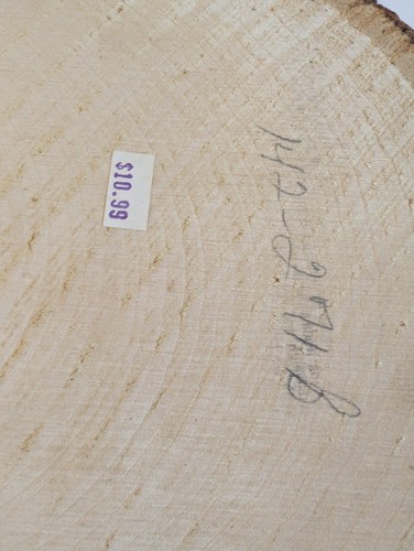 Vintage Live Edge Wood Slab Decoupaged Wall Art Deer House Pine Creek Valley - Picture 13 of 16