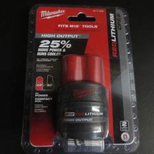 Milwaukee M12 REDLITHIUM HIGH OUTPUT CP 12V 2.5Ah Lithium Battery - 48-11-2425
