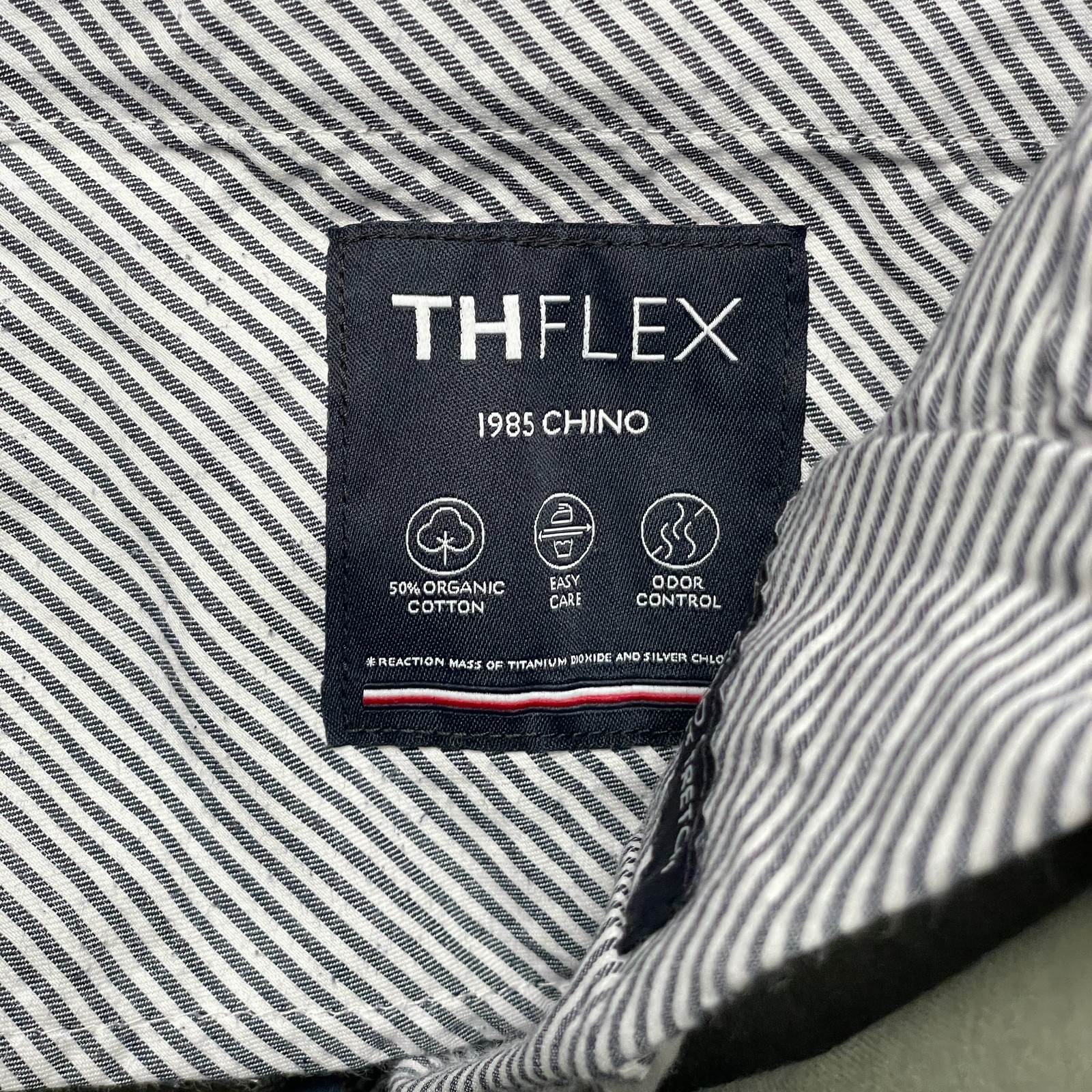 Tommy Hilfiger Pants Mens 32X32 Green Bleecker Chino Stretch Slim Fit TH Flex thumbnail 8