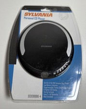 NEW Sylvania SCD300DG-4 Portable CD Player LCD Display Earbuds Sealed