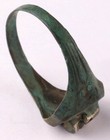 Skull ring bones Antique amulet protecting against death signet Memento mori typ — photo 9