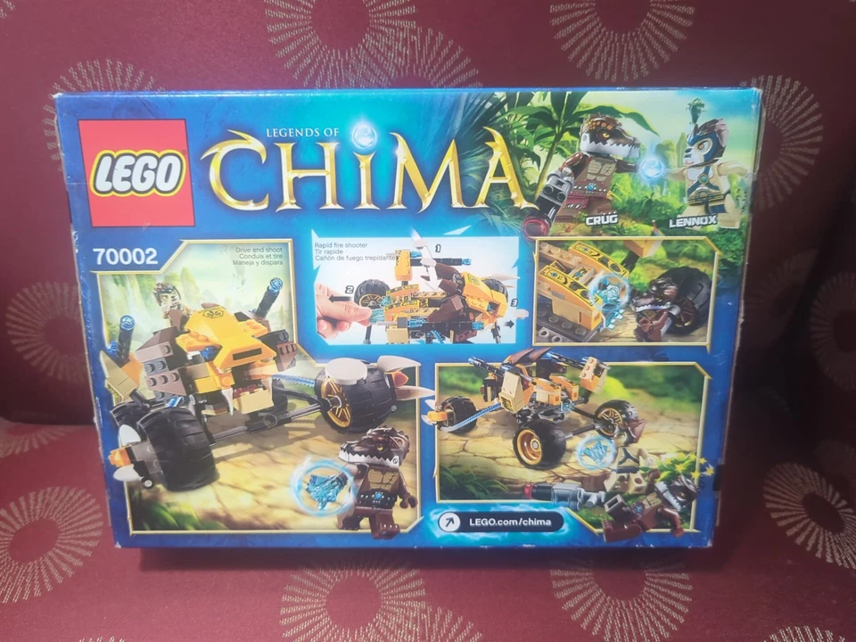 LEGO 70002 Legends of Chima Lennox' Lion Attack 230 Pieces New Sealed Retired - Image 3 of 4