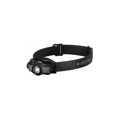 Ledlenser MH5 Black/Gray LED Headlamp Rechargeable Battery-Operated Hybrid Red