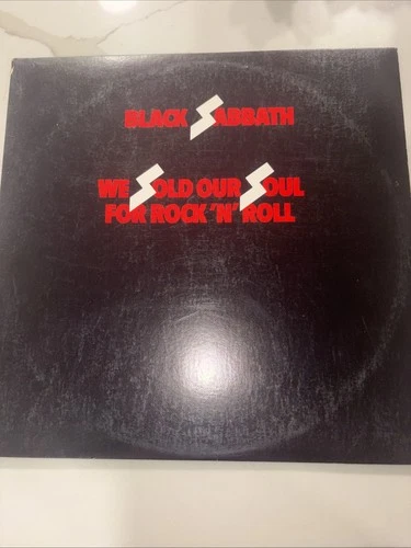 Black Sabbath We Sold Our Soul For Rock 'N' Roll 2 LP - Vintage, 1976 - 2BS 2923