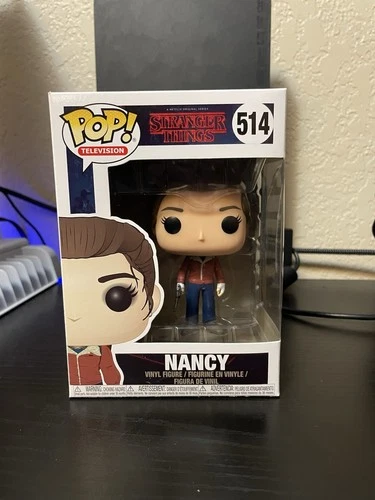 Funko Pop! Vinyl: Stranger Things - Nancy Wheeler (w/ Gun) #514