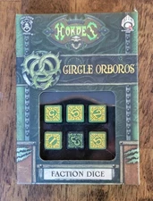Privateer Press Warmachine Hordes Circle of Orboros Faction Dice NEW
