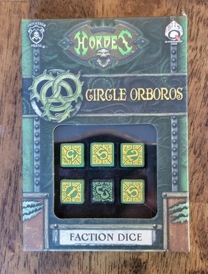 Privateer Press Warmachine Hordes Circle of Orboros Faction Dice NEW