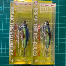 Little Jack Huggos 65mm 9g #06 Clear Blue Reflector/U 2-piece set