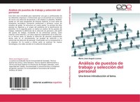 MaríA José Angulo Lucena | AnáLisis De Puestos De Trabajo Y SeleccióN Del...