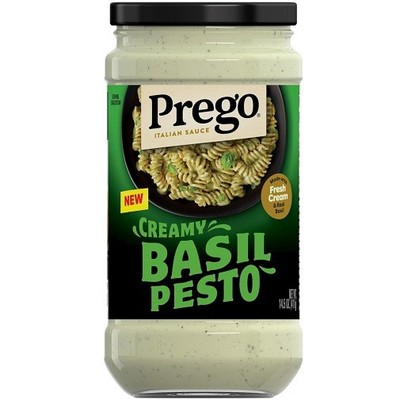 Prego Italian Sauce Creamy Basil Pesto