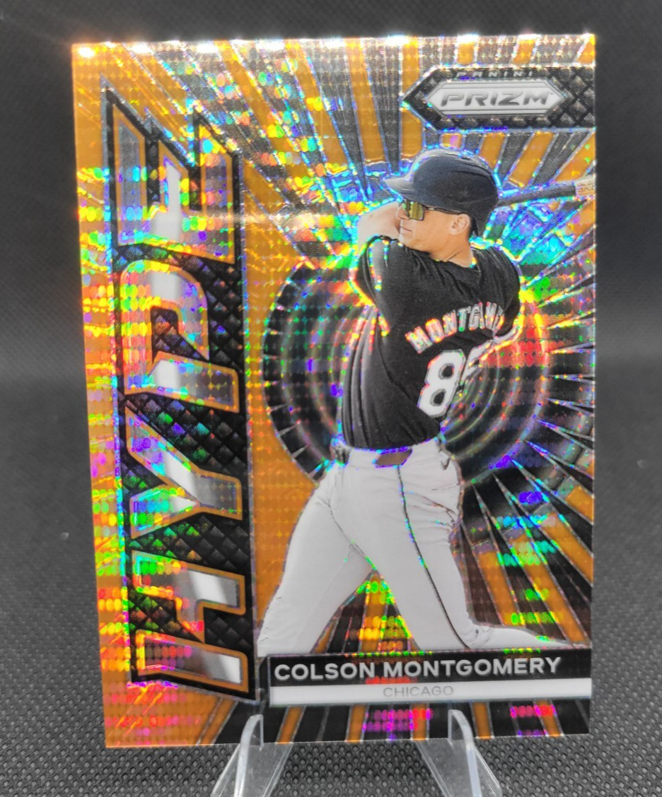 2024 Panini Prizm Colson Montgomery Hype /399 Orange #14