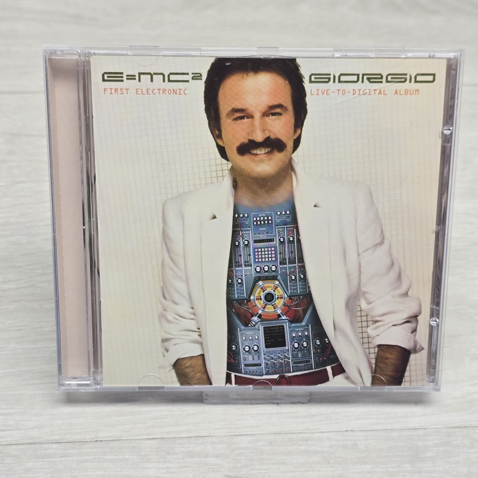 Giorgio Moroder - E=MC² CD Album Repertoire Expanded 2 Bonus Tracks 2001 VGC
