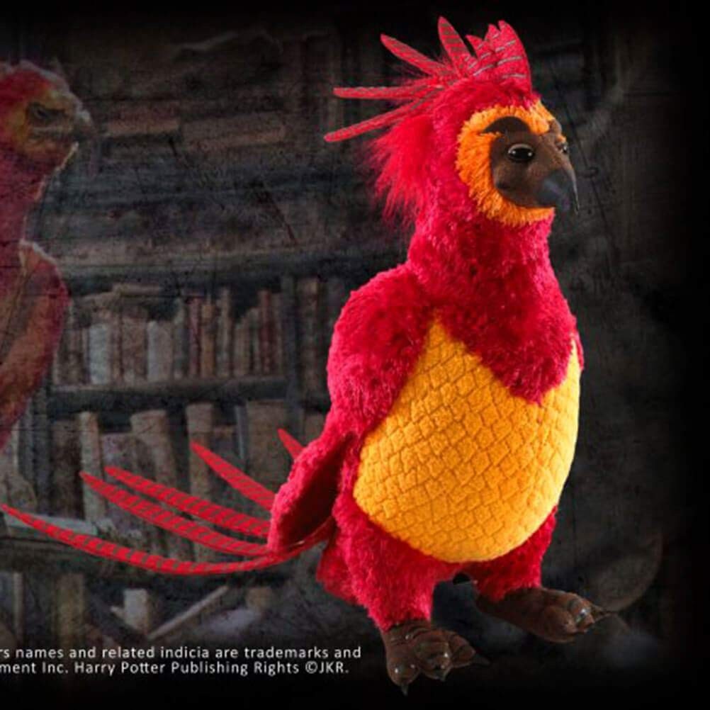 The Noble Collection Fawkes Plush Officially Licensed 9in (23cm) Harry Potter To