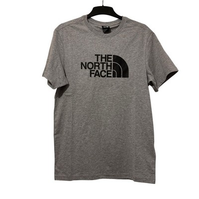 The North Face Herren Größe Small Grau Tshirt Große Mitte Logo Brandneu Grau