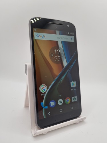 Motorola Moto G4 schwarz entsperrt Dual SIM 16GB 5,5" Android Smartphone #S05