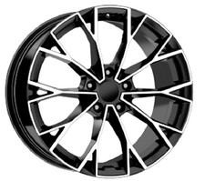 CERCHIO IN LEGA PER SEAT LEON 7,5J17" 5X112 40 57,10 ELITE WHEELS X-173 BLACK PO