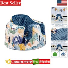 Baby Seat Cover for Bumbo Seat Soft Minky Breathable Fall Mountain