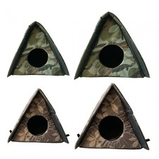 Stray Cat Shelter Pet Sleeping Bed Weatherproof Oxford Cloth Cat House for Cats