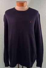 Polo Ralph Lauren Men  s Knit Sweater Cotton Dark Navy Size XL