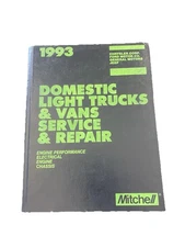 MITCHELL | 1993 Domestic Light Trucks & Vans Srvc & Repair Chrysler Ford GM Jeep