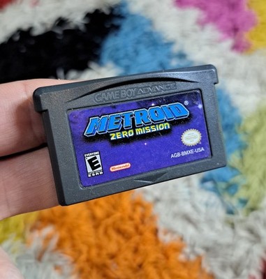 Metroid Zero Mission GBA Nintendo Game Boy Advance Authentic Cart Only Tested!