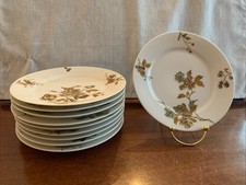 HAVILAND LIMOGE BlackBerry China ~ 10 Luncheon Plates~ Haviland Schleiger 1154