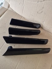 VAUXHALL CORSA D 2011 / Door Card Trim x 4 / Gloss Black / 5 Door