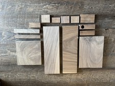 Walnut Scrap Hardwood Lot Short Boards Cut Offs No Knots Crafts Signs Carving