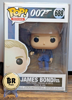 Funko POP! Filme 007 James Bond in Quantum of Solace #688 mit Popschutz