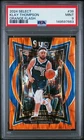 2024 Panini Select Basketball Orange Flash Klay Thompson #38 PSA 9