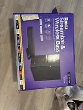 Roku Streambar Wireless Bass HD/4KDolby Audio Bluetooth TV Model 9102X-9203X