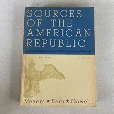 Sources of the American Republic volume 2 PB 1961