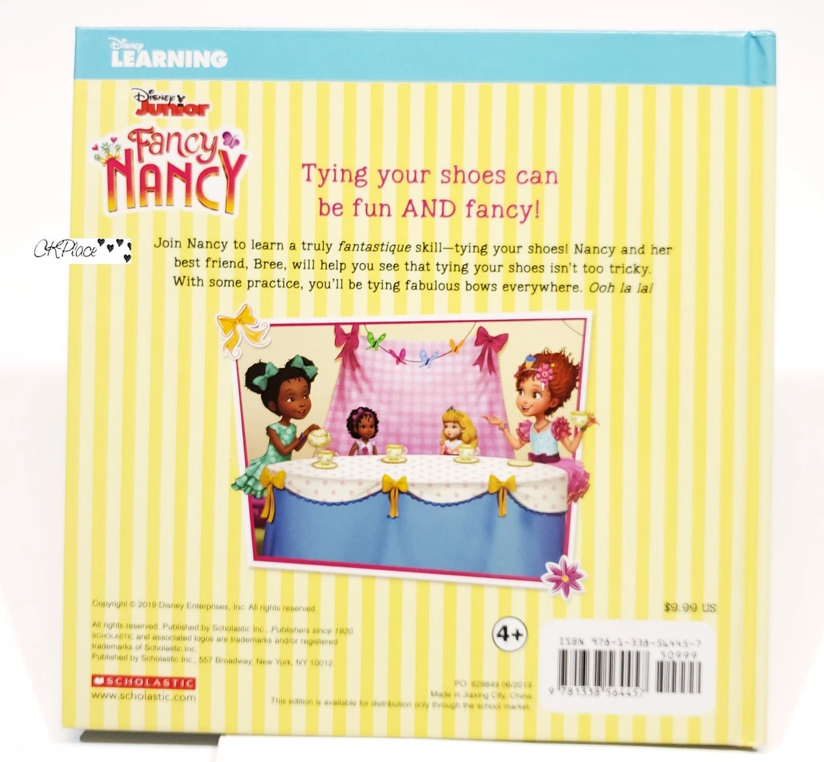 Fancy nancy tie your best sale shoes