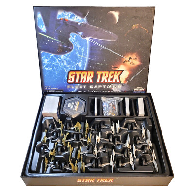 Star Trek Fleet Captains Wizkids 2011 Board Game Mike Elliott Ethan Pasternak