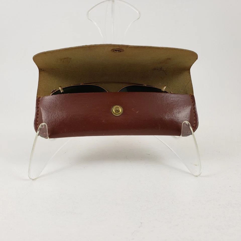 Vintage Bausch & Lomb Ray-Ban Anti Glare Clip Ons With Case.Nice Condition Foto 2 de 4