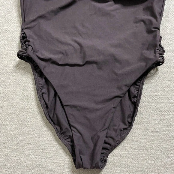 Traje de baño PilyQ Isla Chocolate‎ marrón ganchillo de una pieza M Foto 4 de 4