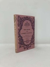 The Poems of Andrew Marvell by Hugh Macdonald First 1st Edition VG HC