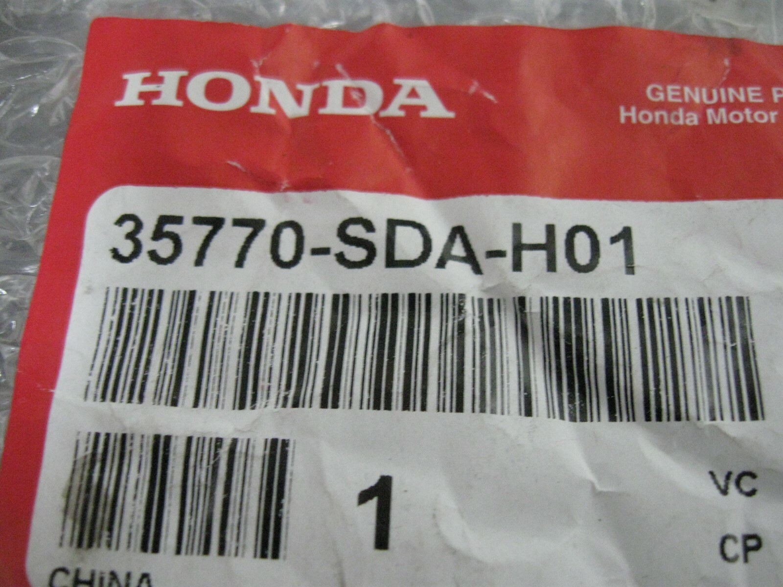 NEW GENUINE HONDA POWER WINDOW SWITCH FOR 0307 ACCORD (PN 35770SDA