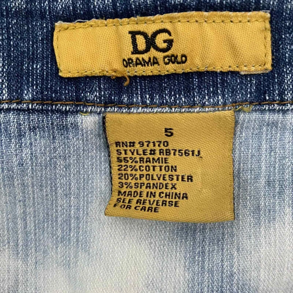 Pantalones cortos Drama Gold para mujer mamá tiro alto 5 Foto 3 de 4