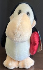 Opus 1984 Bloom County Dakin 10" Plush Penguin Lust Heart With Tags