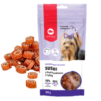 Maced Sushi HÜHnchen Und Fisch 60G Leckerli FÜR Hunde