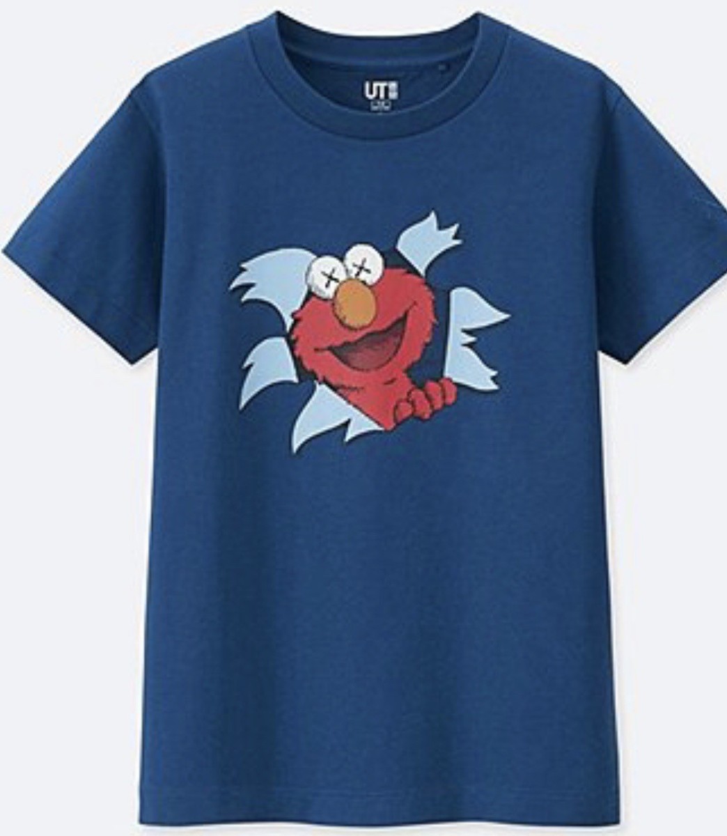 Brand New- Uniqlo x KAWS Sesame Street Graphic T-Shirt Kids