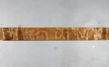 Guitar Neck Blank Ripple Maple Wood Luthier Supply 28.5"x3.2"x1.25"