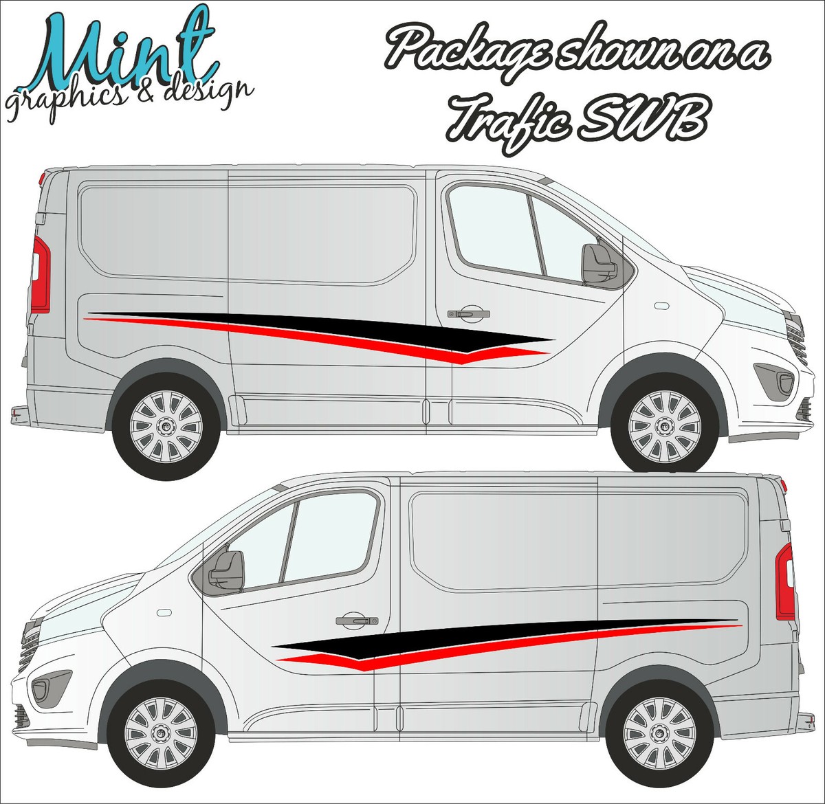 Per Renault Trafic 2 3 Camper Van MK2 MK1 MK3 2 Pezzi Adesivi Laterali Per Portiera Auto Mountain Adventure Grafica Decalcomanie In Vinile Accessori - Foto 2