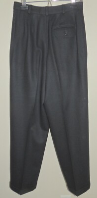 Pantalon Stanley Blacker 100% Laine Gris - Taille W36 L38 - Ours Non Fini - Neuf