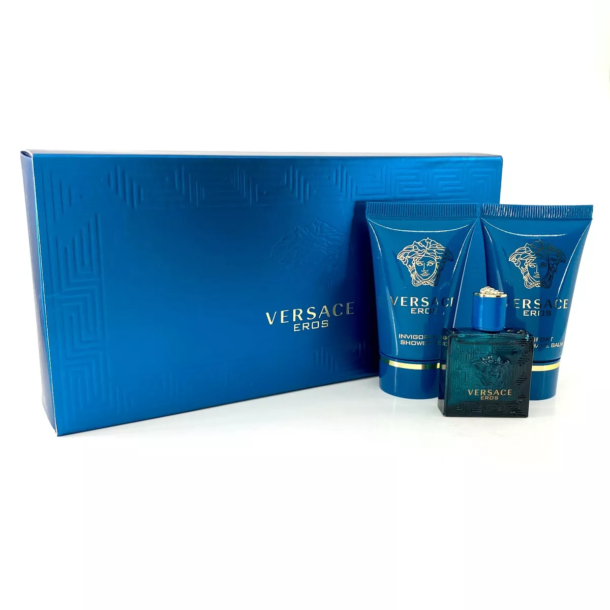 Versace eros 3 piece mini gift set new arrivals